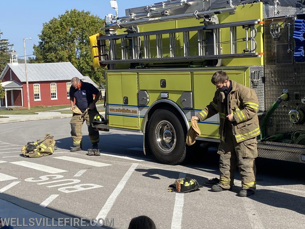 Fire Prevention Day 2020 at Wellsville Elementary School